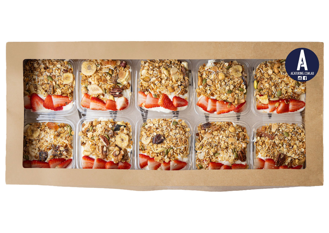 Housemade Granola Pots A Catering